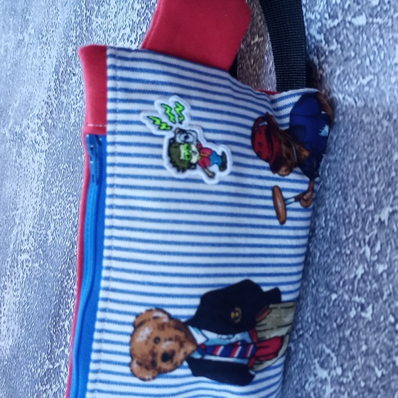 Reworked "Polo Bear" Ralph Lauren Benny Bag Fanny Pack - Picture 9 of 10